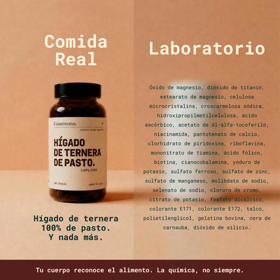 Hígado de ternera de pasto