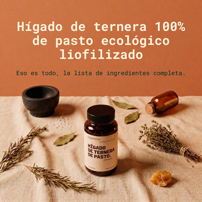 Hígado de ternera de pasto
