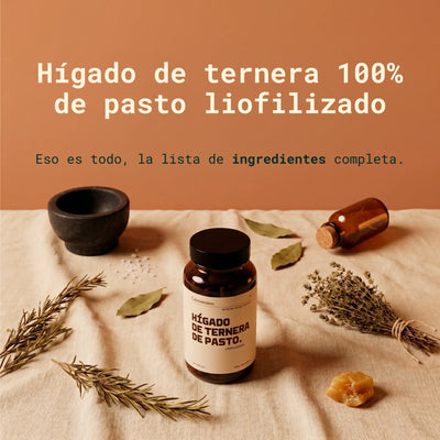 Hígado de ternera de pasto